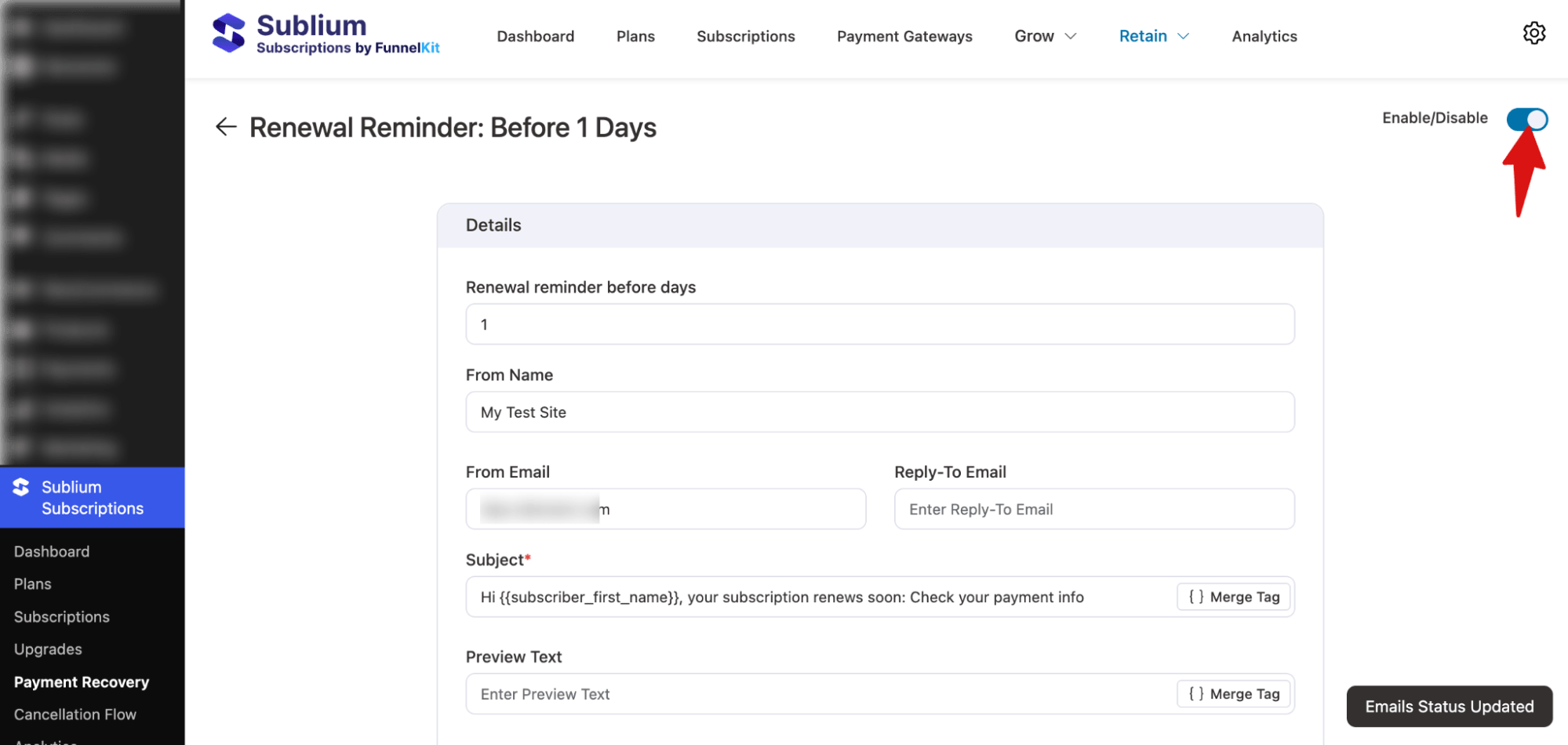 enable the second review reminder emails in WooCommerce