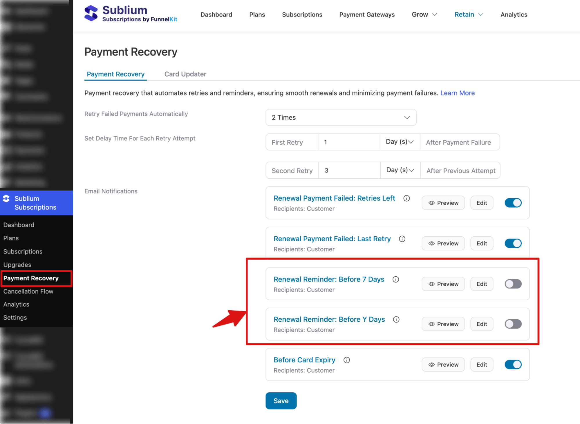 navigate to WooCommerce review reminder email