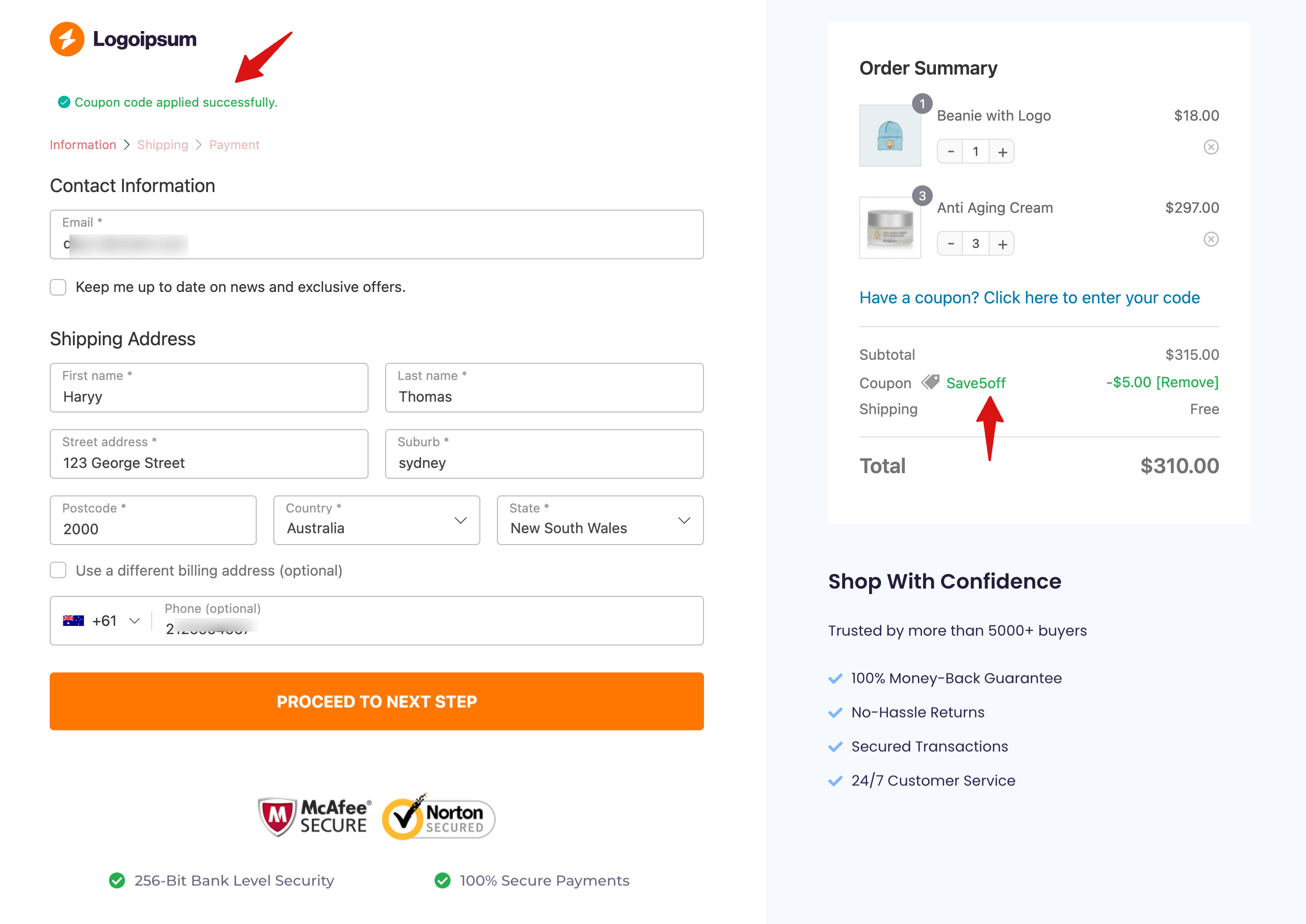 test the process of How To Auto Apply Coupon At WooCommerce Checkout