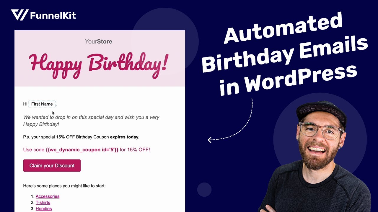 How to Automatically Create and Share WooCommerce Birthday Coupons