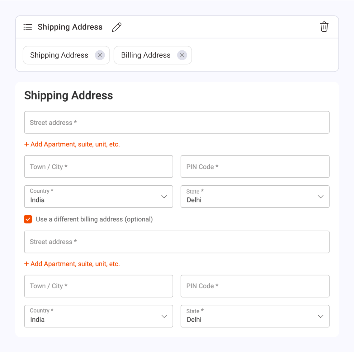 Customize Address Formats for a Seamless User Experience