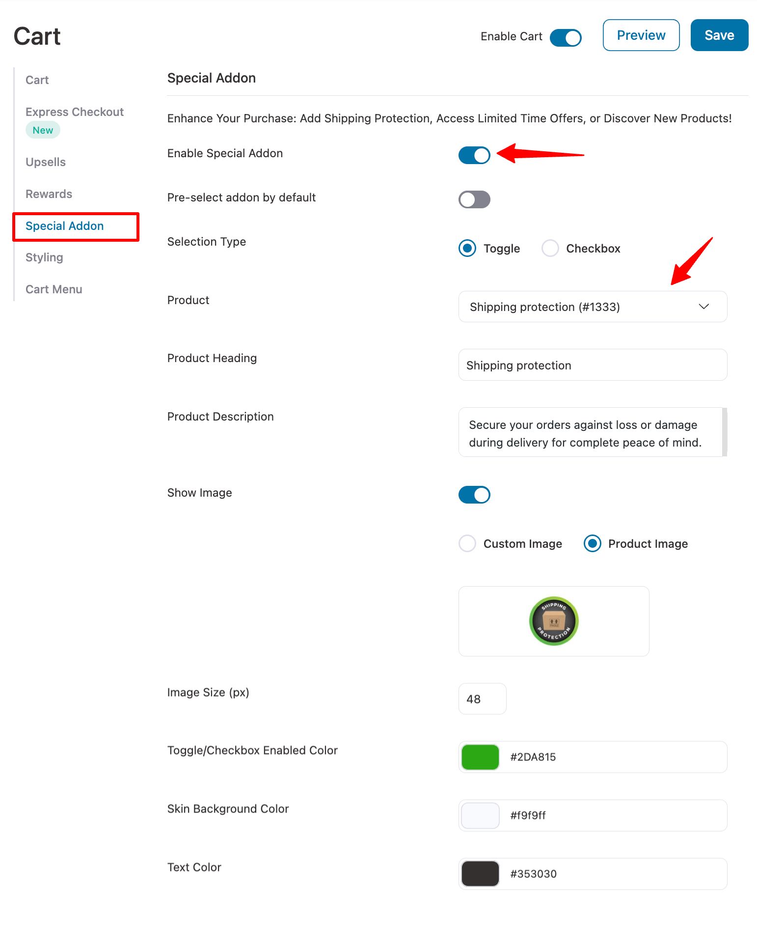 enable spacial addon