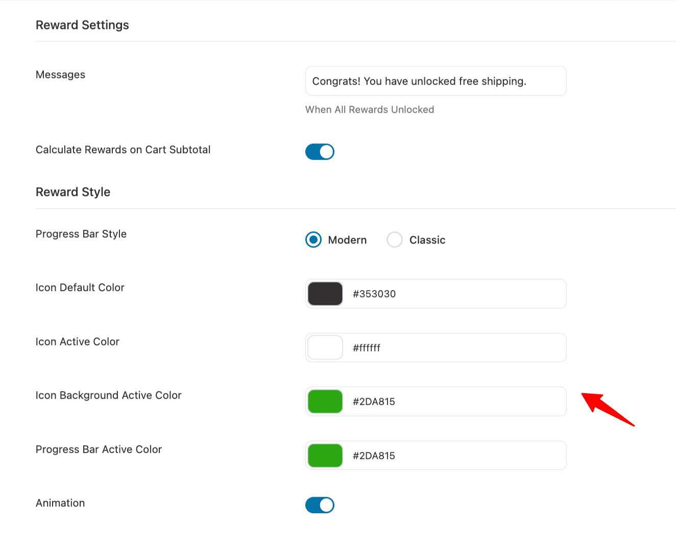 free shipping bar style