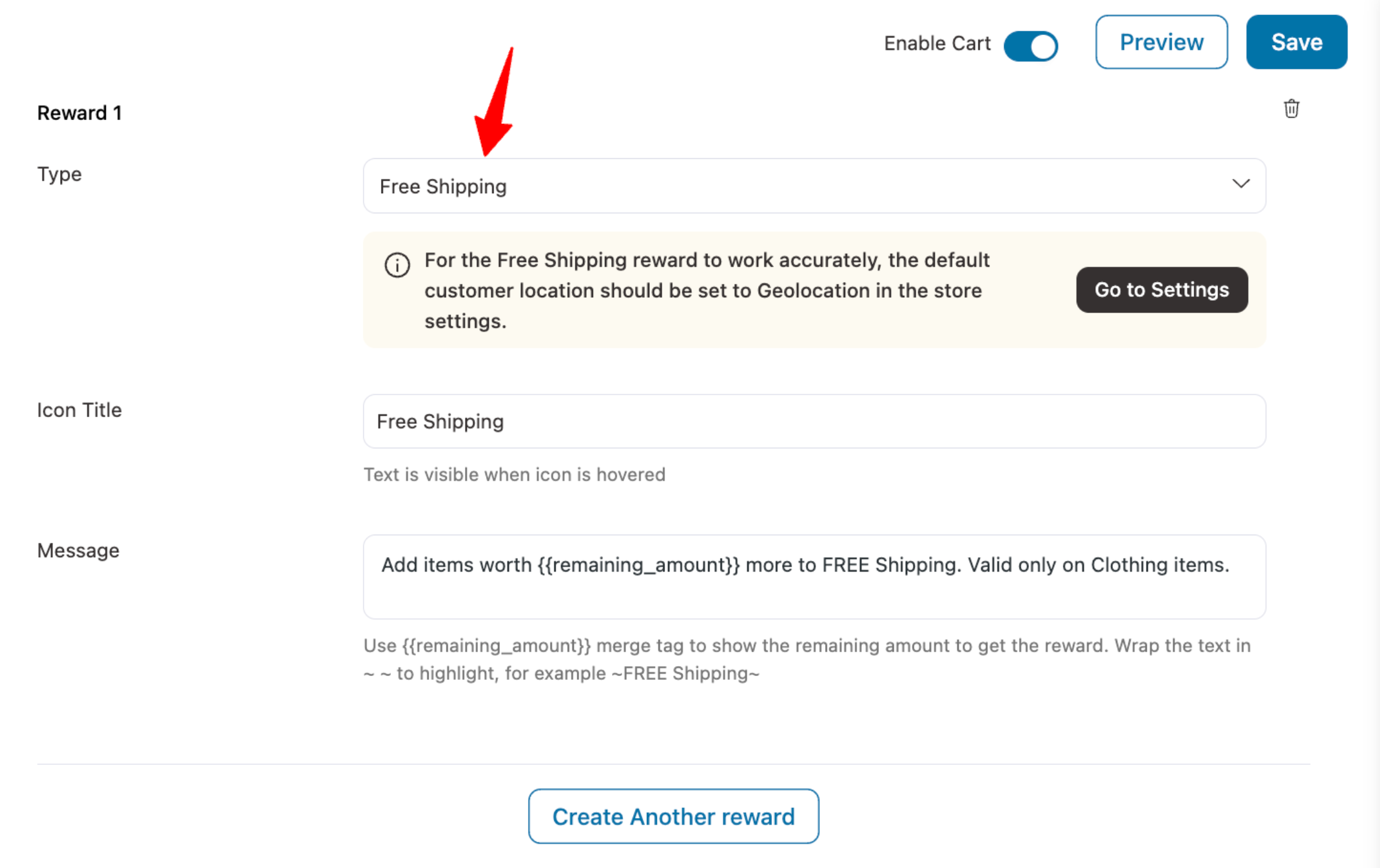 free shipping