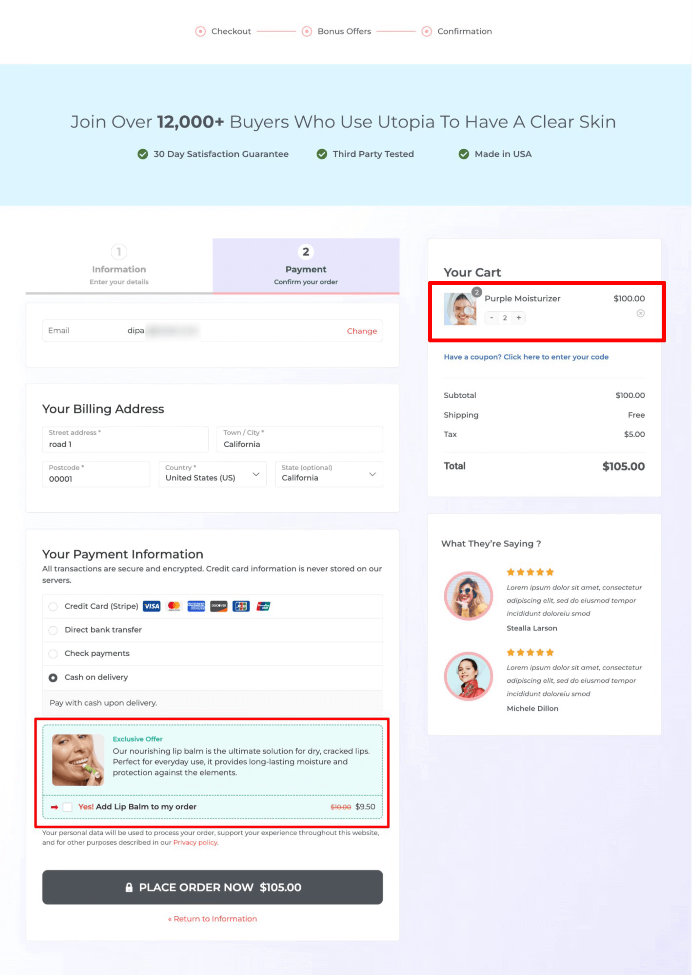 order bump at checkout to boost aov after checkout not loading issue is fixed 