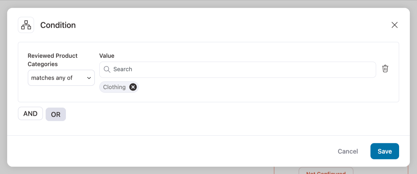 reviewed product categories