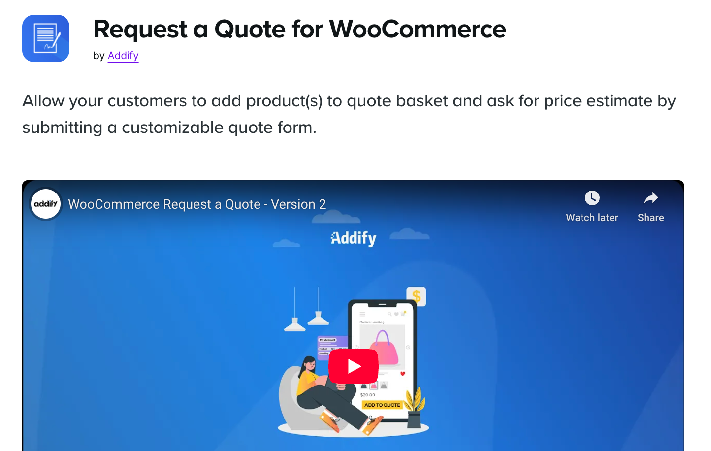 Best Custom Quote Plugin- Request a Quote for WooCommerce