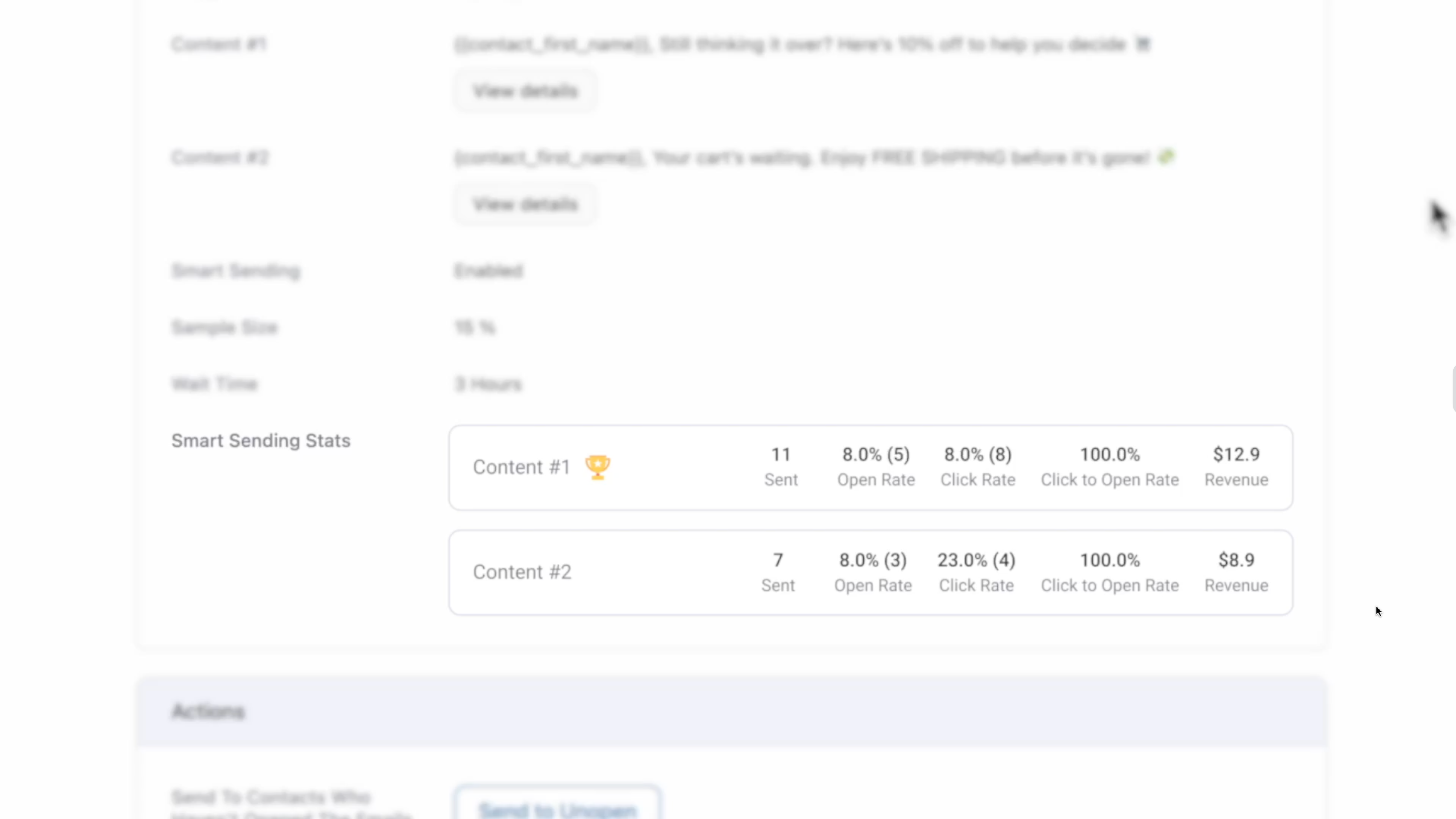Smart Send Stats for Smarter Broadcasts