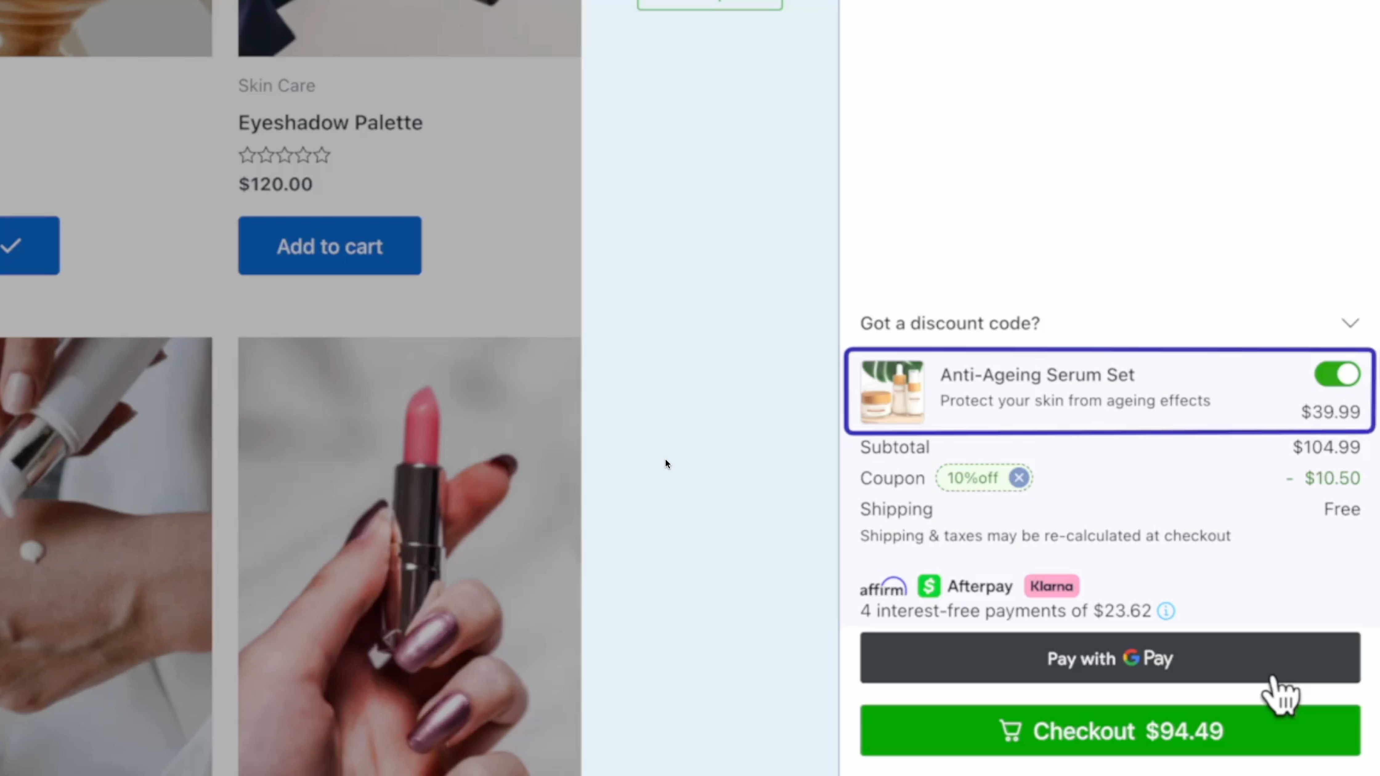 Boost AOV with Special Cart Add-Ons