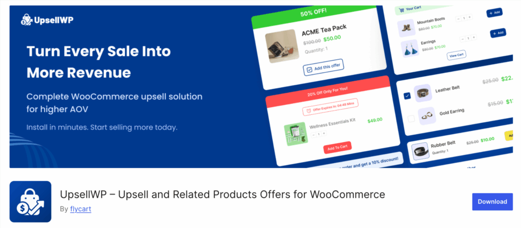 UpsellWP – Upsell and Related Products Offers for WooCommerce