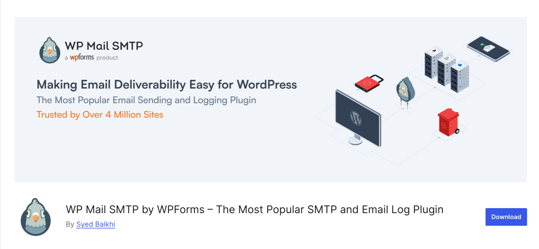 WP mail smtp
