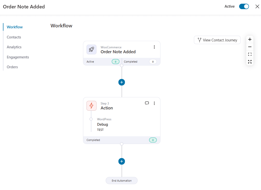 order note automation