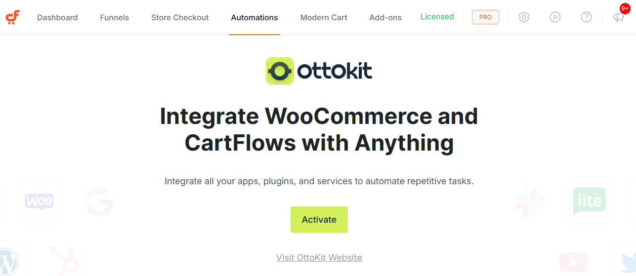 ottokit for cartflows