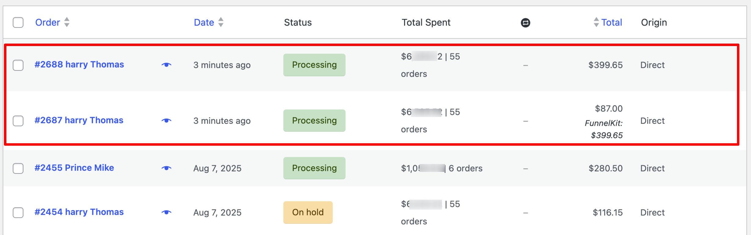 2 order