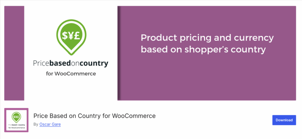 Price Based on Country for WooCommerce