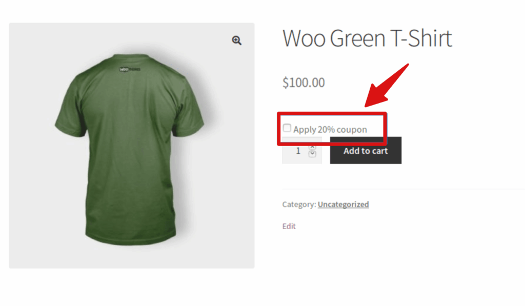 Showing coupons right on the product page grabs customers’ attention when it matters most.