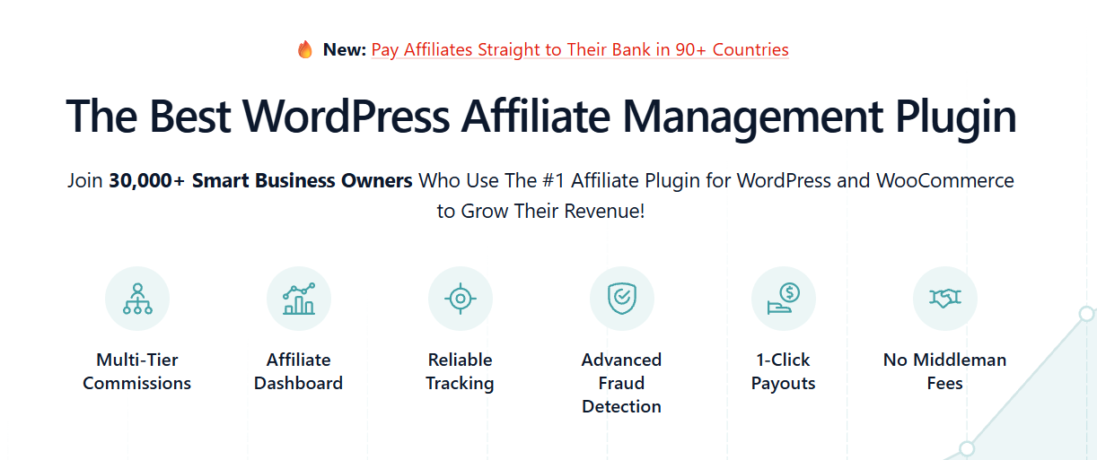 AffiliateWP - best woocommerce affiliate plugin