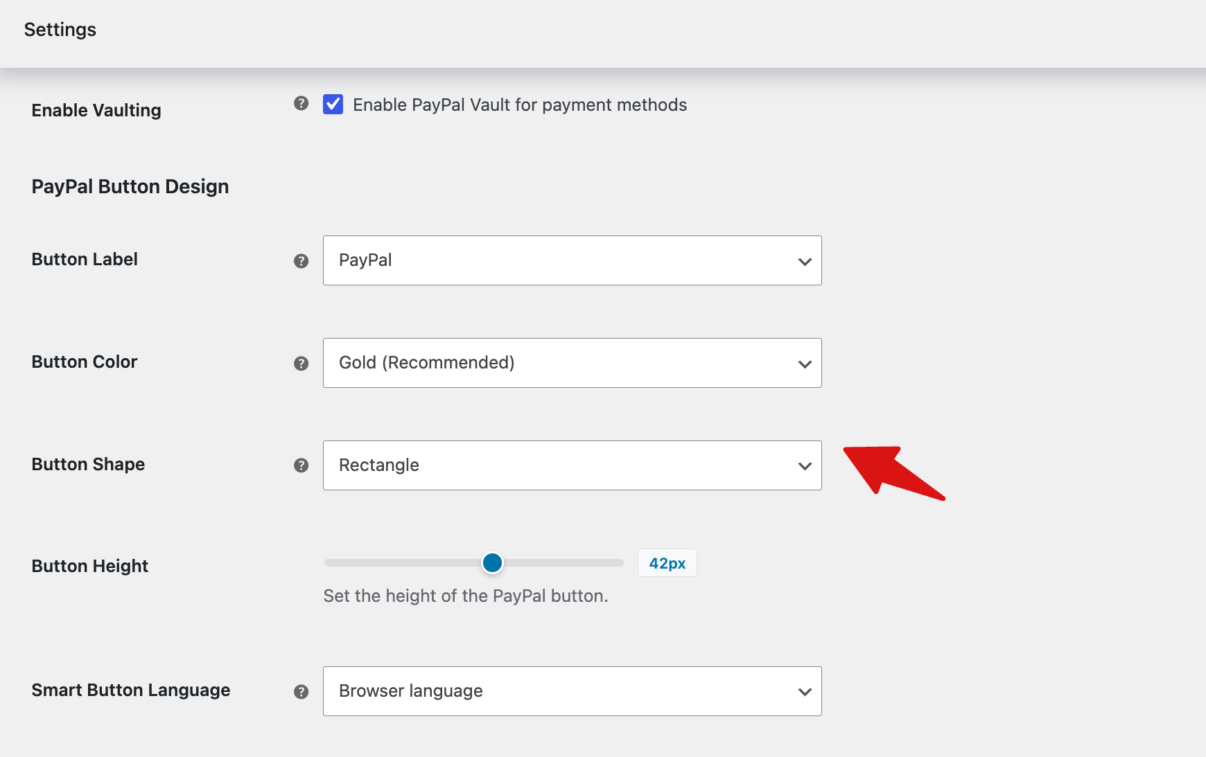 PayPal Button Design