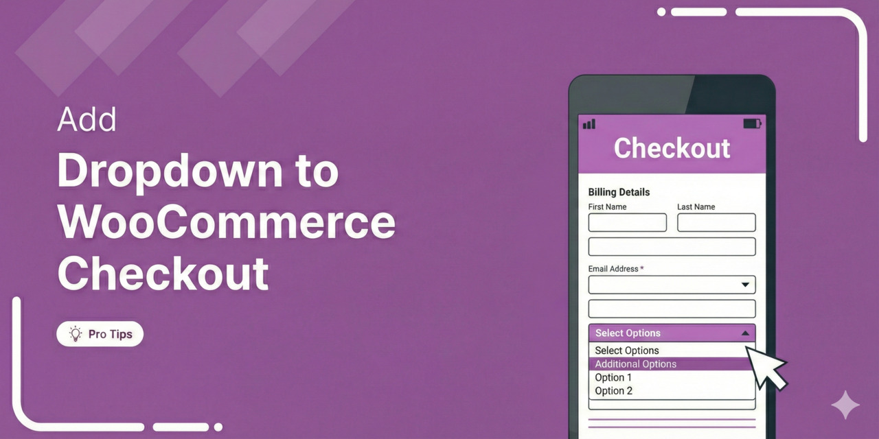 How to Add a Dropdown Field to WooCommerce Checkout (Step-by-Step)