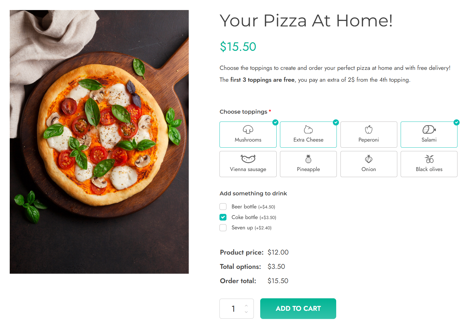 YITH WooCommerce product addons and extra options plugin
