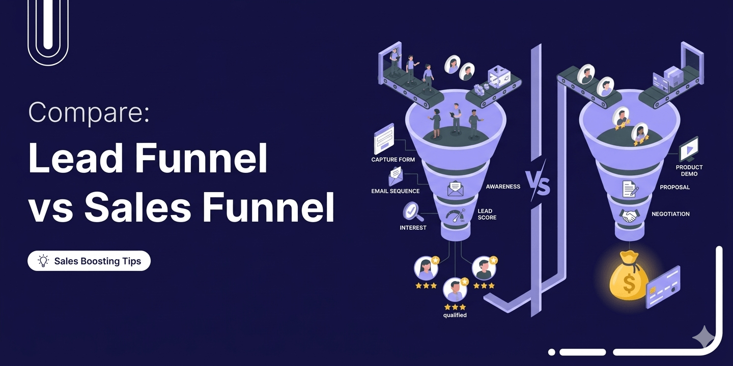 Lead Funnel vs Sales Funnel: What’s the Difference and Do You Need Both?