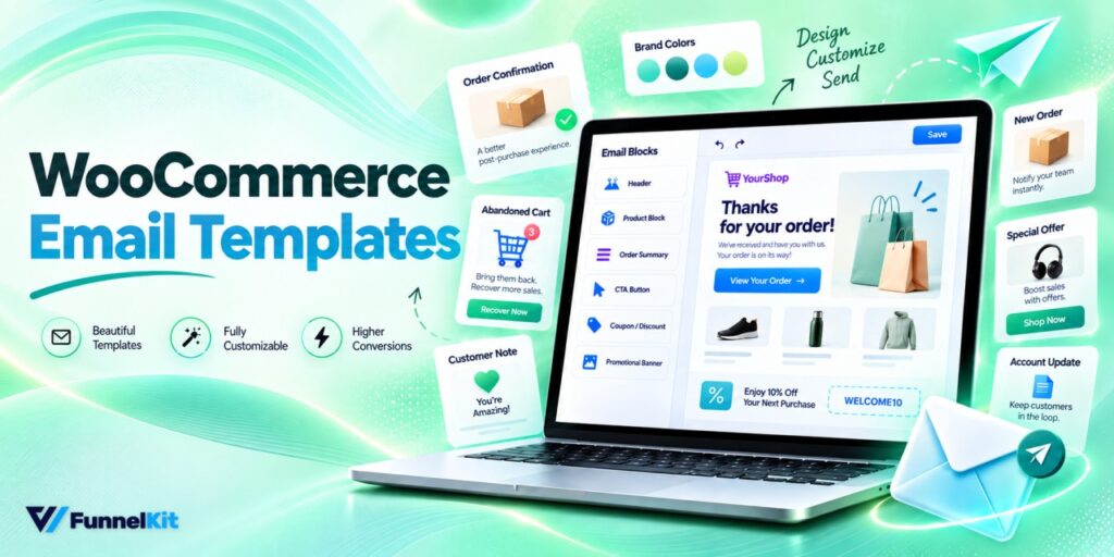 WooCommerce Email Templates - FunnelKit