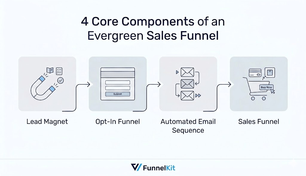 core compotents of sales funnel
