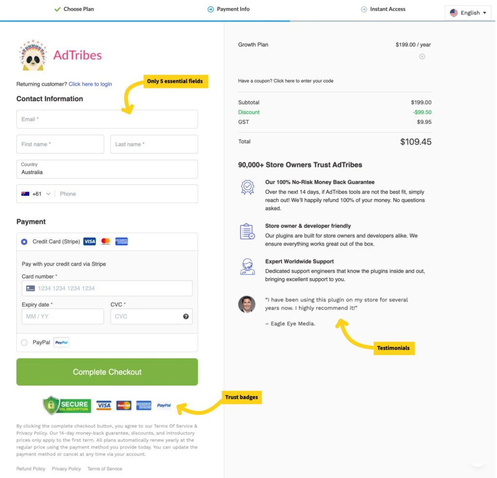 AdTribes leveraged FunnelKit to simplify purchases and grow revenue