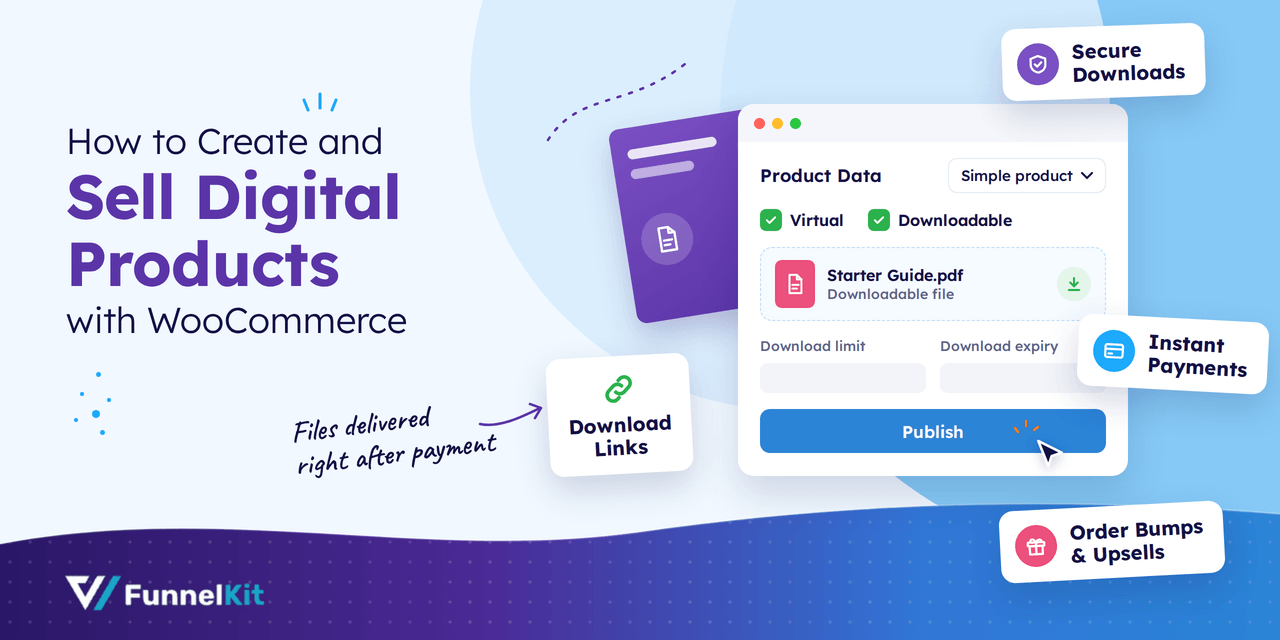 How to Create And Sell Digital Products with WooCommerce