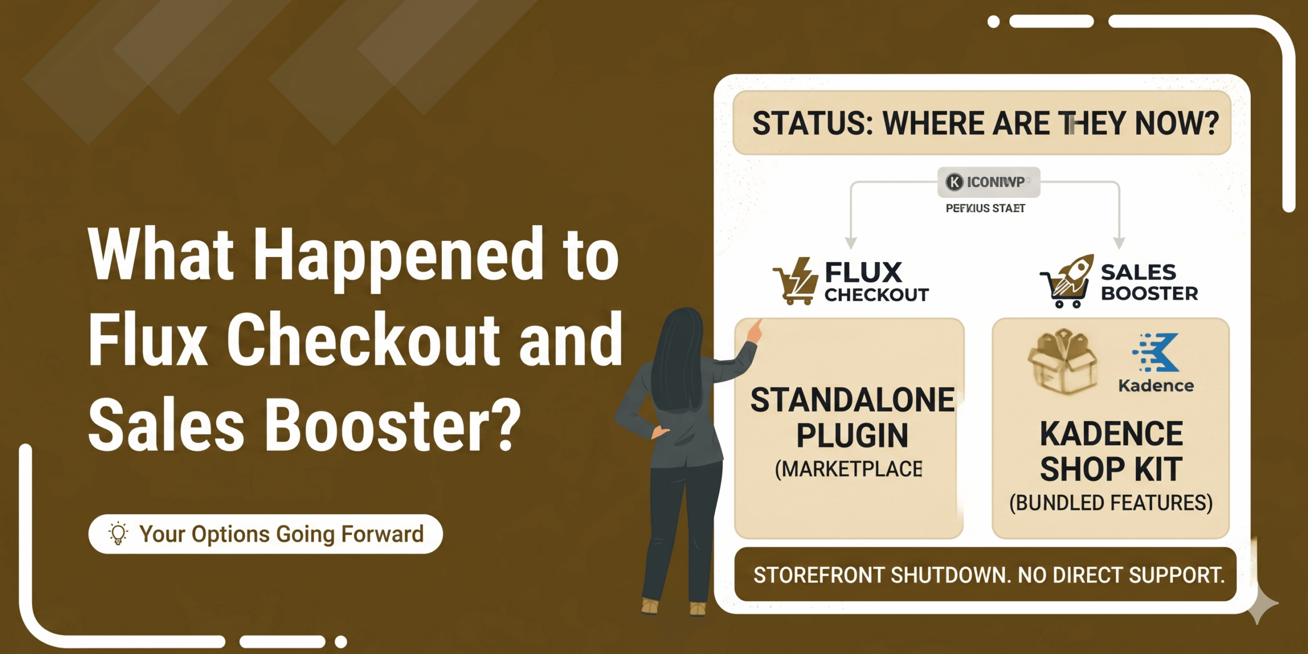 IconicWP's Flux Checkout & Sales Booster: What Happened and What to Do Next