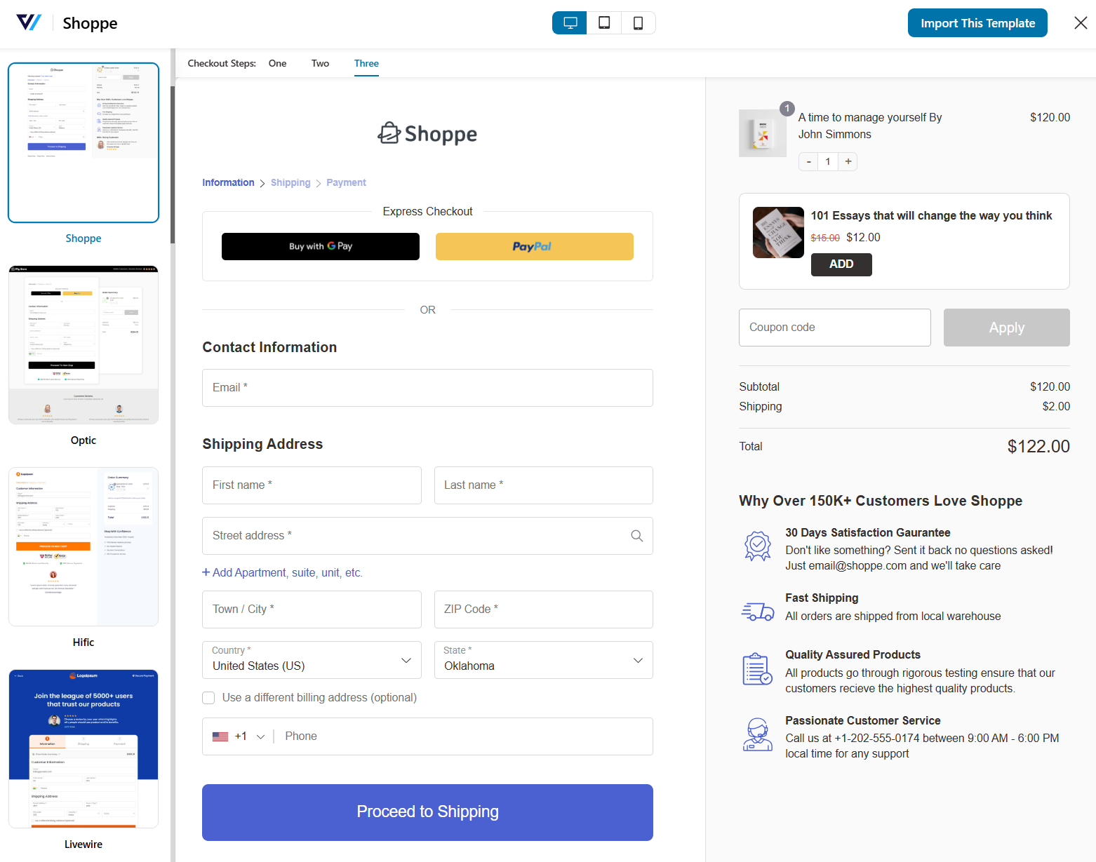 FunnelKit WooCommerce checkout templates