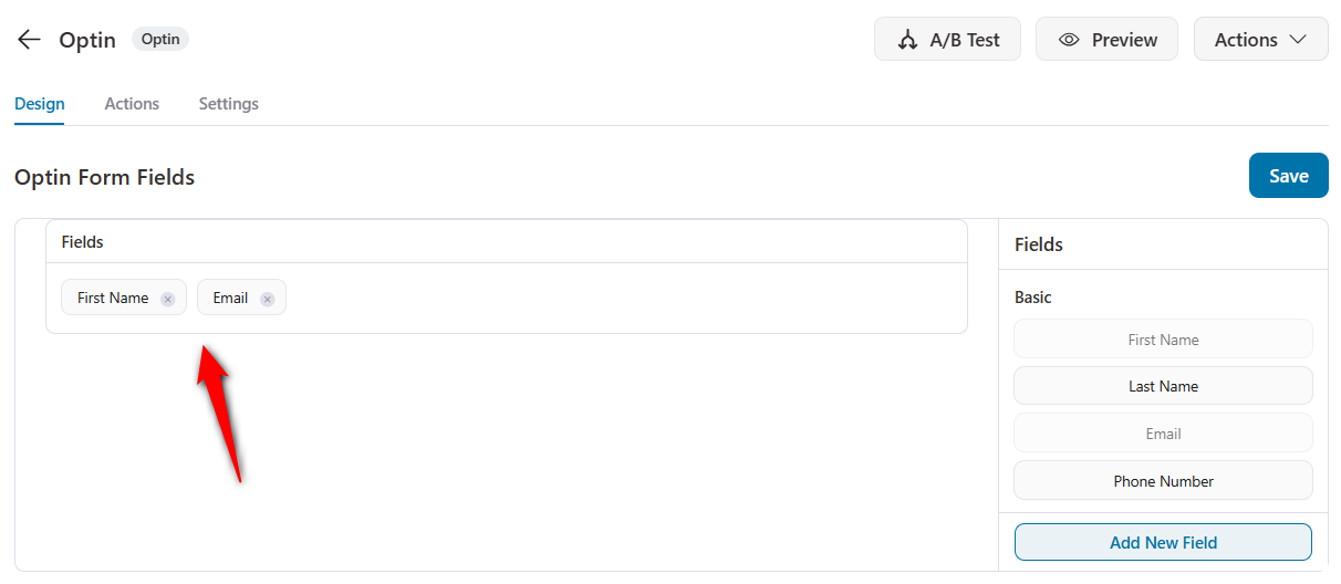 customize the optin form fields of your webinar registration page funnel