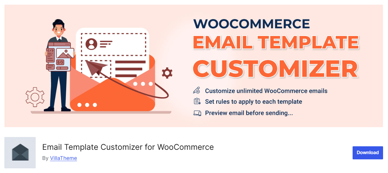 WooCommerce Email Template Customizer by VillaTheme