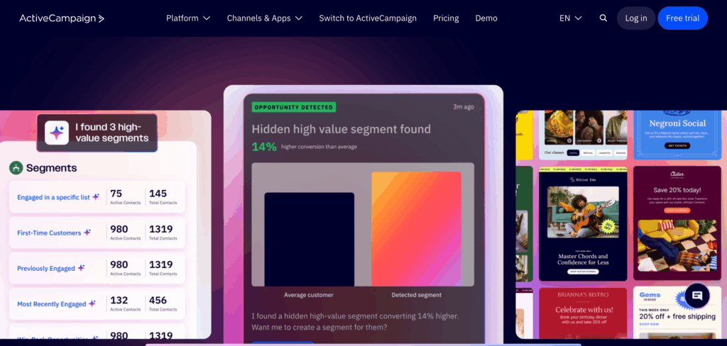 ActiveCampaign – A ClickFunnels Alternative for Serious Email Automation and CRM