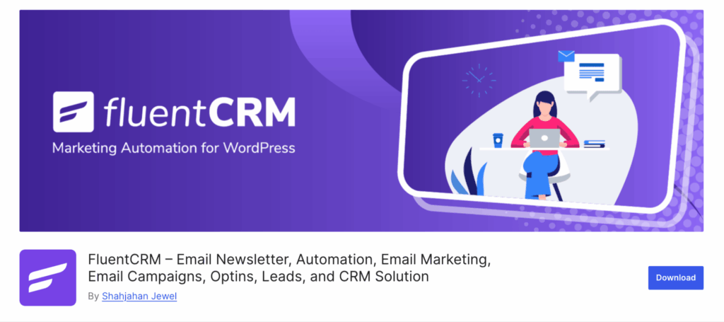 FluentCRM-Best AutomateWoo Alternatives