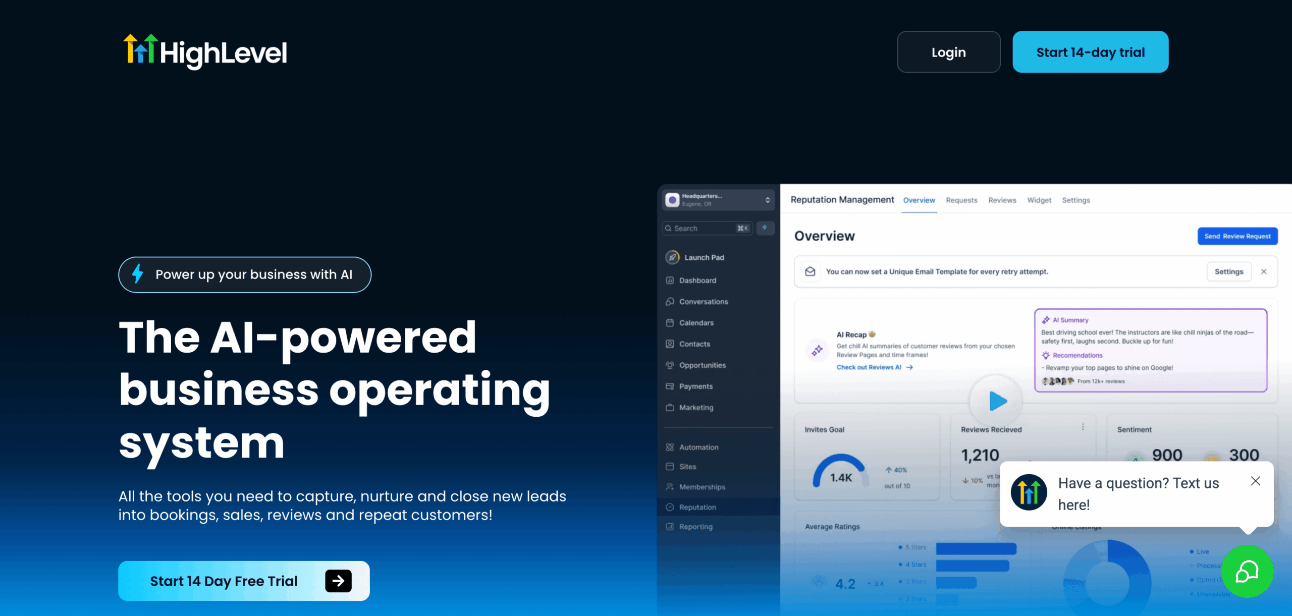 GoHighLevel - A ClickFunnels Alternative Built for Agencies