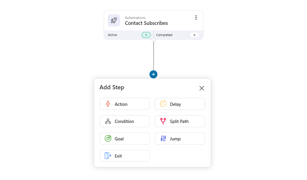add steps to automations