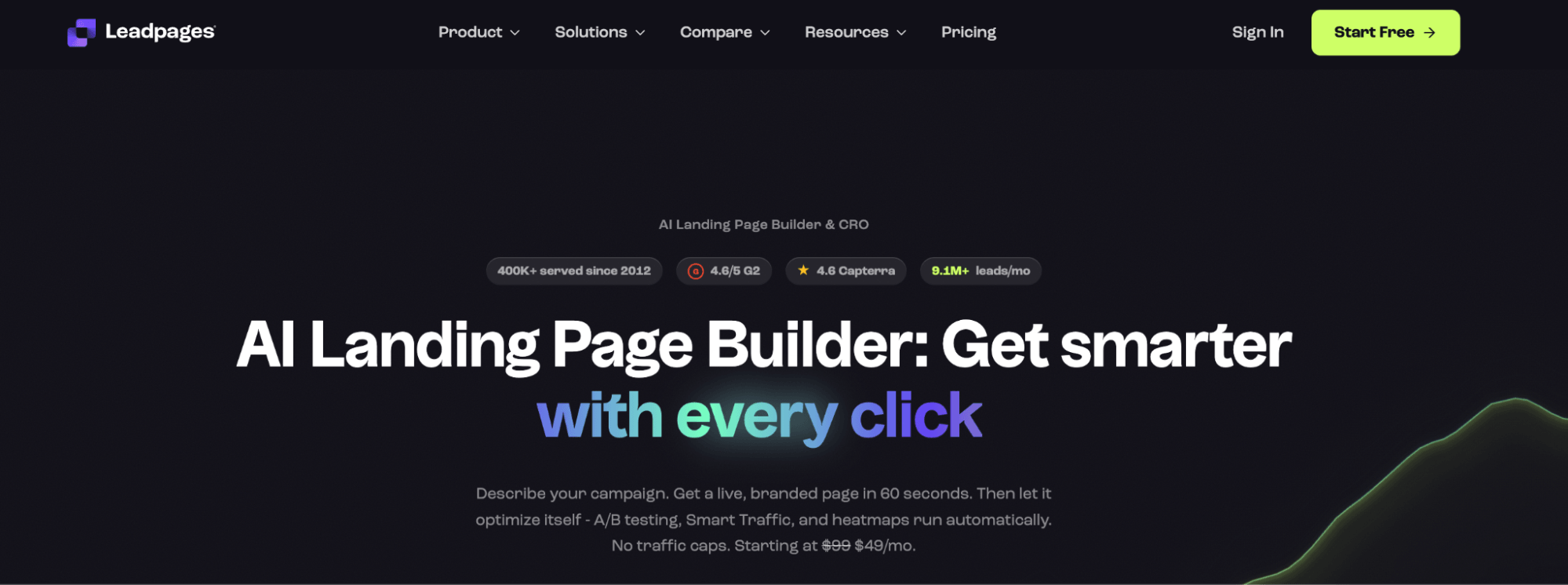 lead pages - an clickfunnels alternative