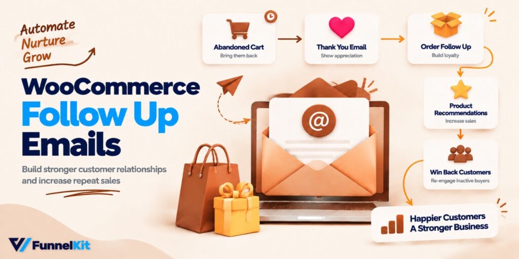 woocommerce follow up emails - FunnelKit