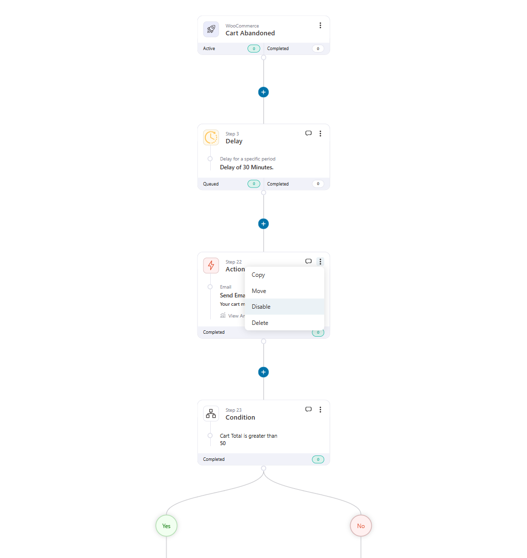 Disable Any Step Without Deleting It