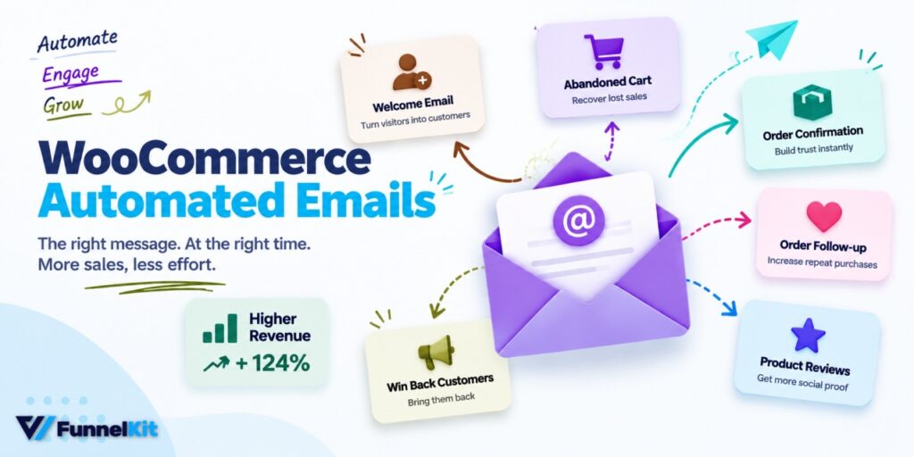 woocommerce automated emails - FunnelKit