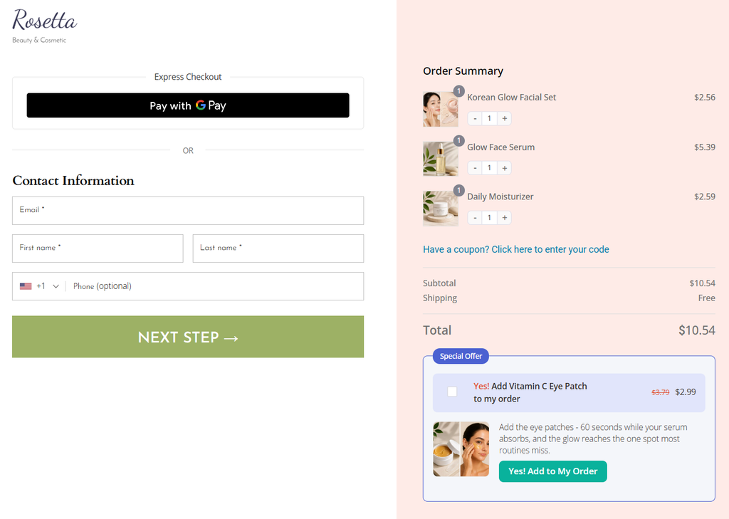 For each pass, confirm the score lands in the expected range, the right checkout loads, the right products are pre-loaded, the right tag applies, and the right automation fires. Then place a test order through one path, including bump and upsell.