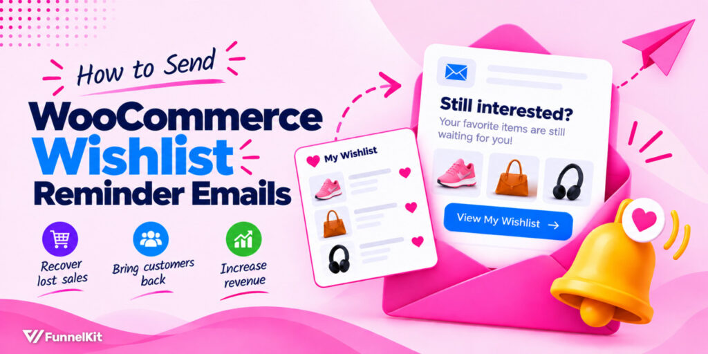 woocommerce wishlist reminder email - FunnelKit