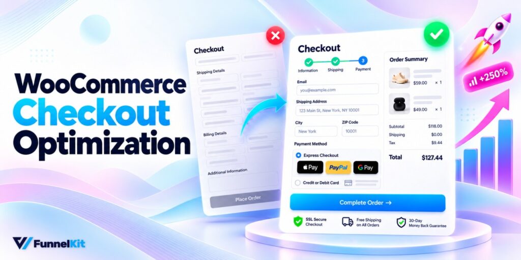 woocommerce checkout optimization - FunnelKit